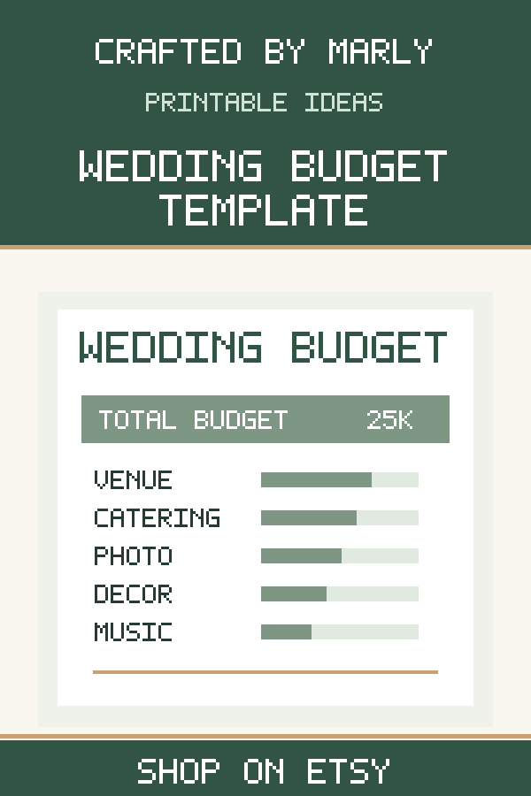 Wedding Budget Spreadsheet graphic