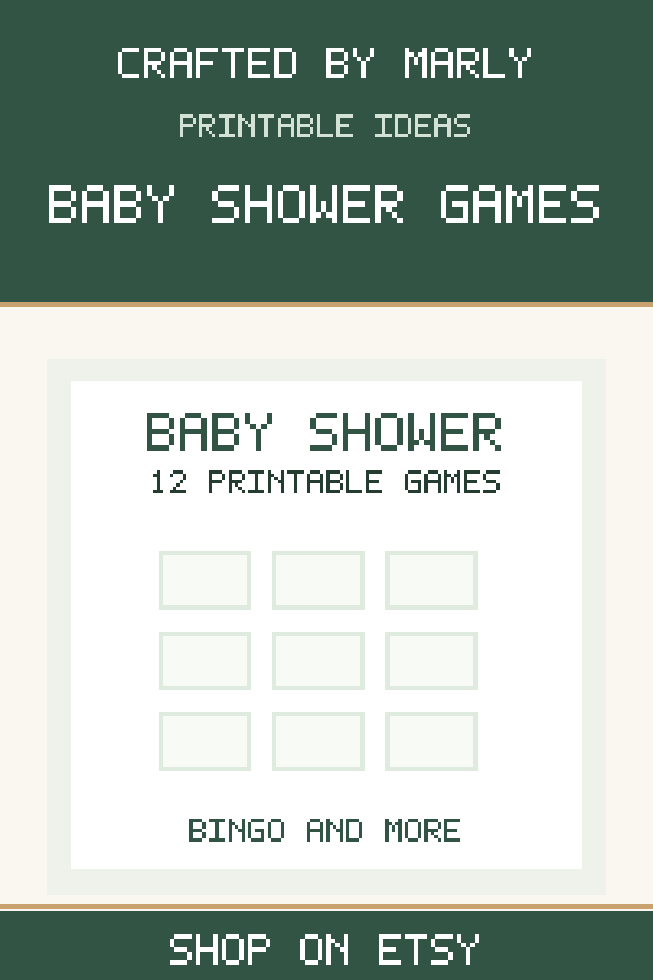 Baby Shower Games Bundle graphic
